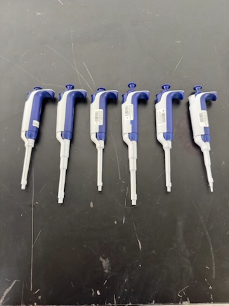 Image of Rainin Pipet-Lite XLS Single Channel Pipettes - Quantity 6